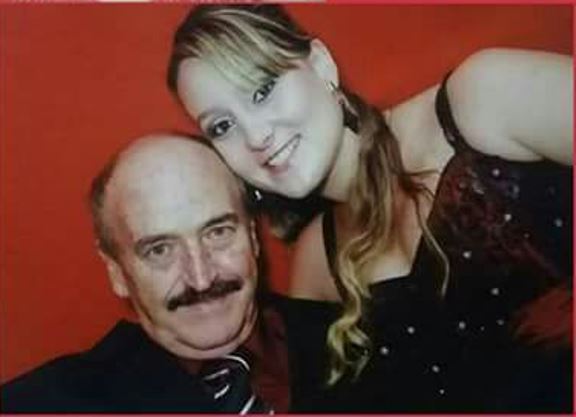 Moacir Schimitt e a filha Tayana